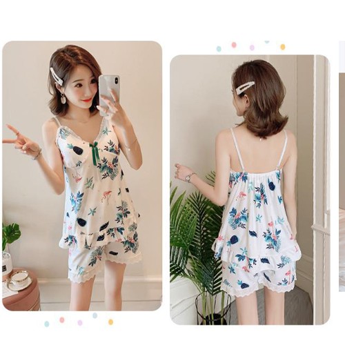 Đồ ngủ sexy quyến rũ hay dây chất liệu cottong kèm bra | BigBuy360 - bigbuy360.vn