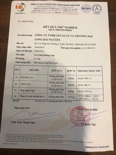 Cao gừng Hoàng Cung