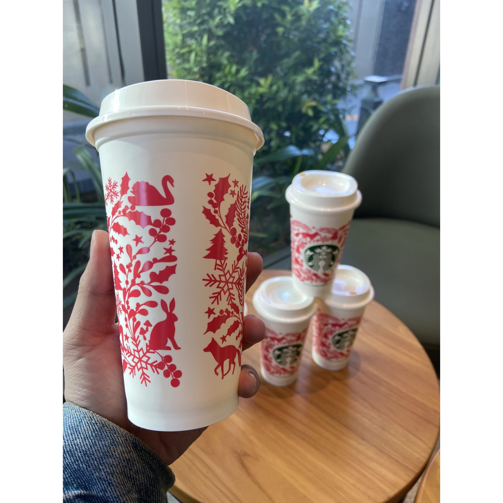 LY HOT REUSEABLE - BỘ SƯU TẬP LY STARBUCK CHÍNH HÃNG -  HALIDO