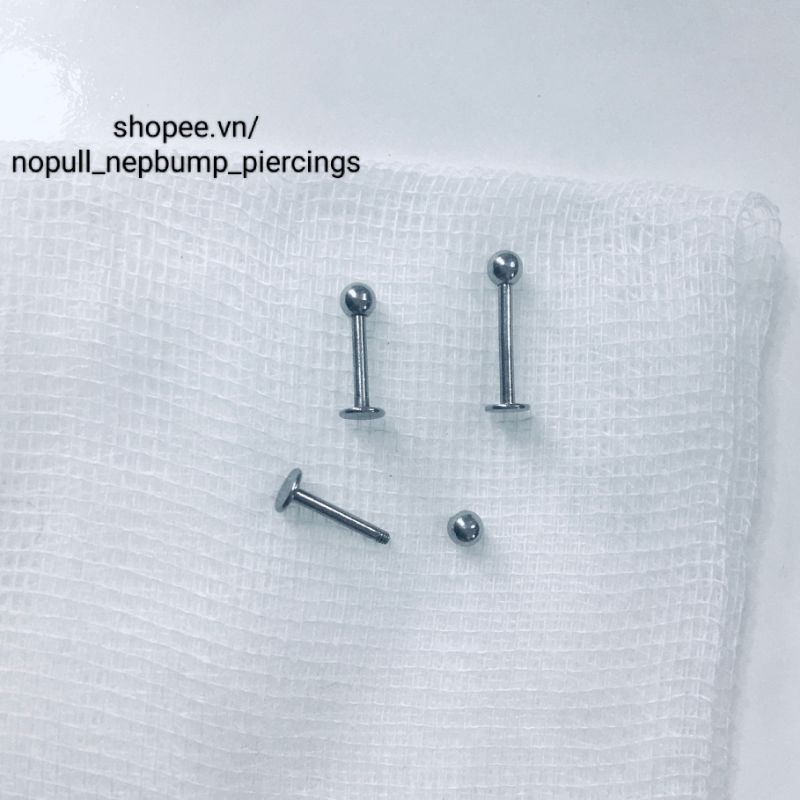 KHUYÊN XỎ CƠ BẢN - Khuyên tai - Khuyên môi - Khuyên Thép Y Tế - Khuyên tai, môi, mũi, nẹp bump,... - Khuyên xỏ