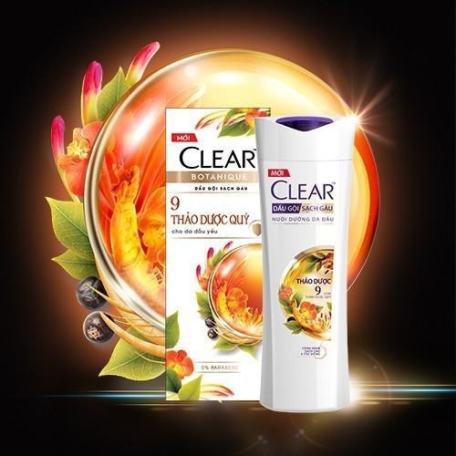 Dầu gội 💖 FREESHIP 💖 Dầu gội sạch gàu Clear 140g chăm sóc da dầu