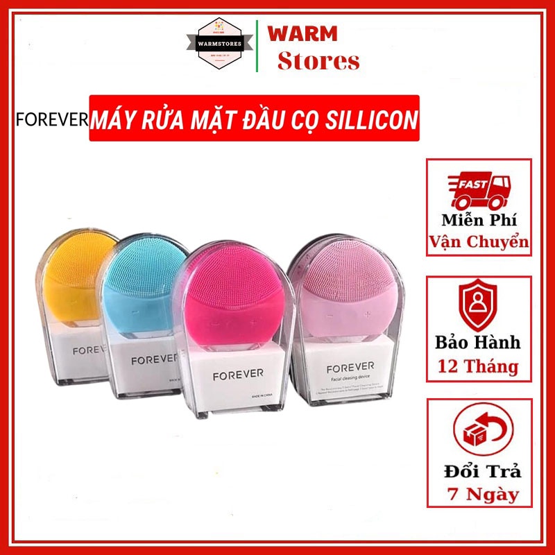 Máy rửa mặt mini, rung sóng âm, đầu silicone mềm mại,loại bỏ tế bào chết, hàng nội địa trung