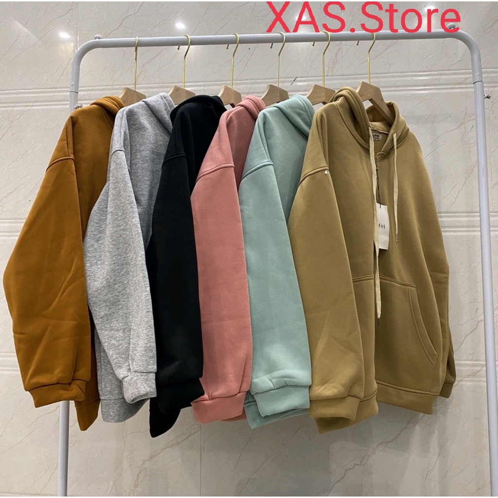 Áo hoodie khoá trơn , Áo hoodie Nữ Trơn XAS [ bán lỗ lấy đánh giá ] | BigBuy360 - bigbuy360.vn