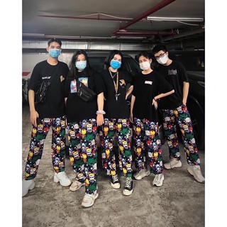 Cartoon pant v2 unisex / Quần hoạt hình unisex / quần ống suông in họa tiết