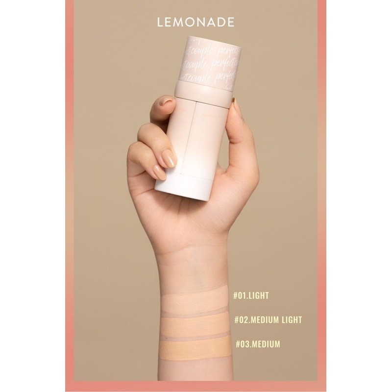 Kem Nền Lemonade Kết Hợp 2 Trong 1 30g Perfect Couple Dual Foundation Trúc Cosmetics | BigBuy360 - bigbuy360.vn