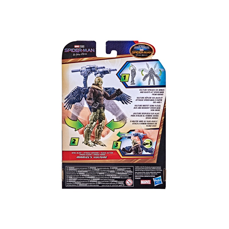 Đồ Chơi HASBRO SPIDERMAN Mô Hình Spiderman 6Ich Hành Động Vulture F1919/F0232