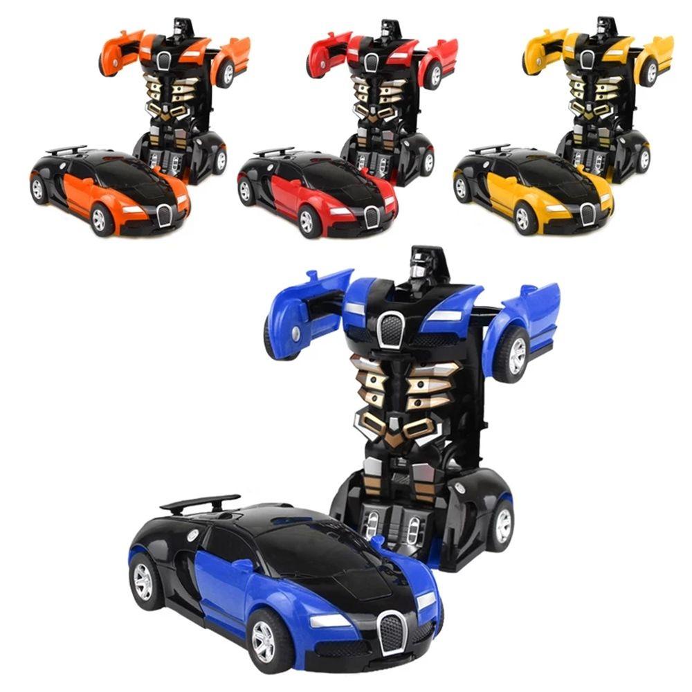 Bộ Đồ Chơi Lắp Ráp Xe Biến Hình Một Lần Tự Động Dành Cho Bé Trai