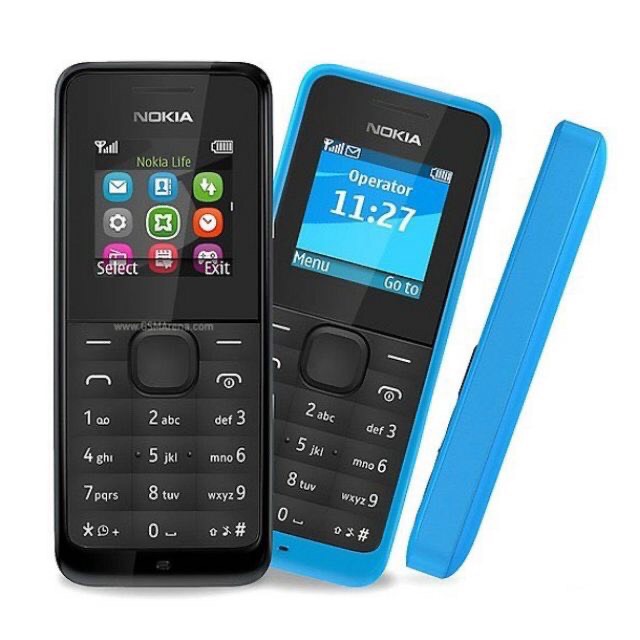 [Mã ELFLASH3 hoàn 10K xu đơn 20K] Điện thoại Nokia 105 2015 ( hàng cty cũ 99% ) giao màu ngẫu nhiên