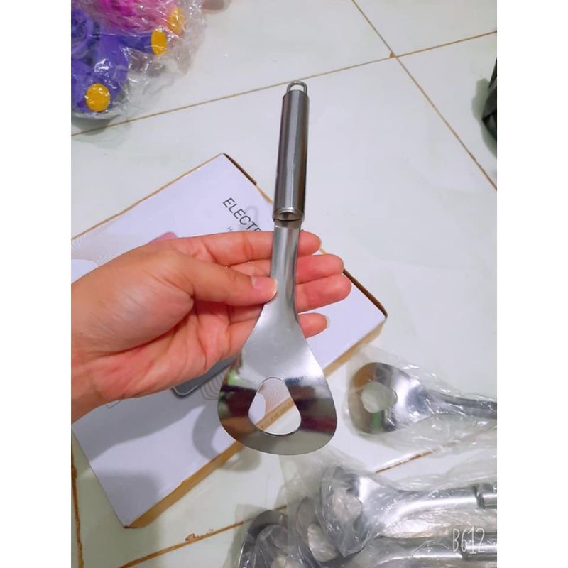 Muôi làm thịt viên,Muôi làm mọc( loại 1 dày đẹp)