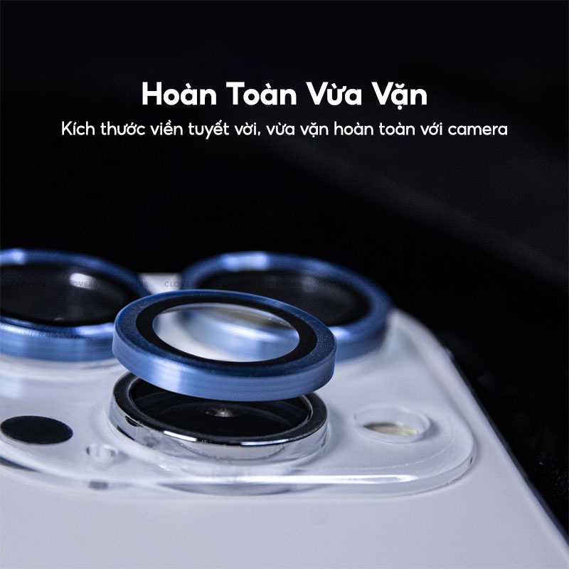 Kính Cường Lực Camera Zeelot Pishield Siêu Mỏng Hợp Kim Titan Chống Vỡ Chống Lóa Truyền Sáng Cao Cho Ip 15 Pro Max