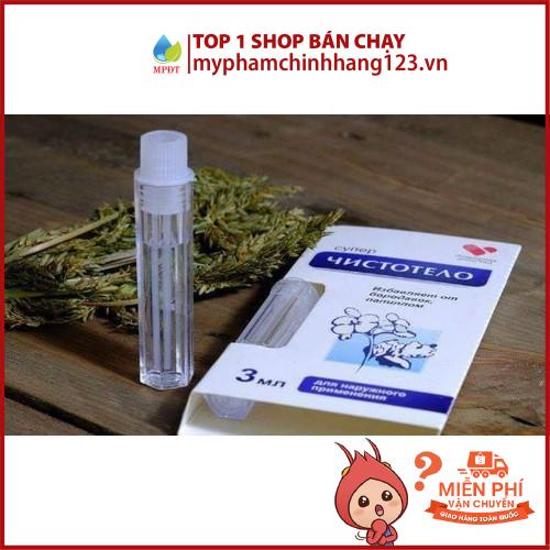 Gel tẩy nốt ruồi, mụn cóc, mụn thịt, tàn nhang, sẹo lồi Develinil chính hãng của Nga mới