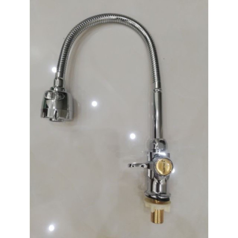 Vòi Đơn Lạnh Rửa Bát Quả Chỉnh ( Tặng Kèm Dây Cấp 40cm-60cm)