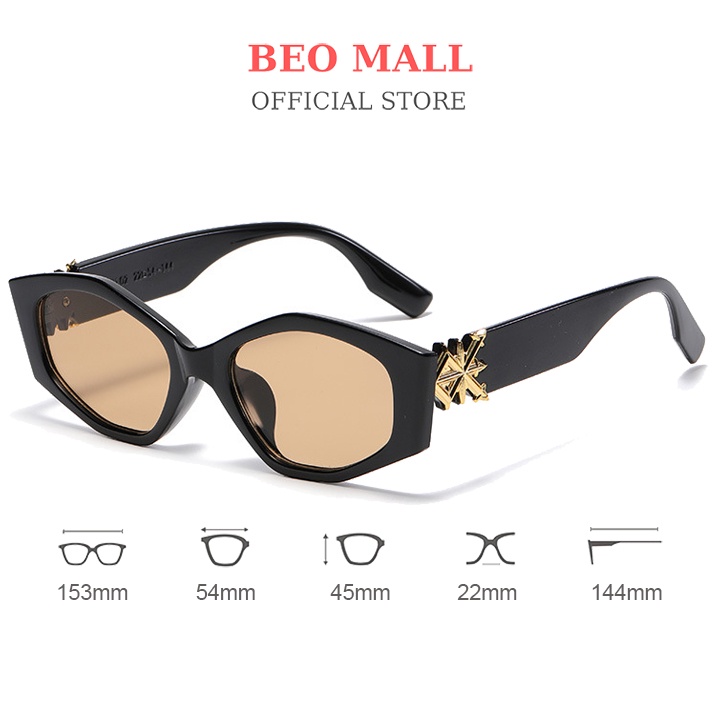 Kính mát đi nắng nữ BEOMALL cá tính thiết kế thời thượng KT059