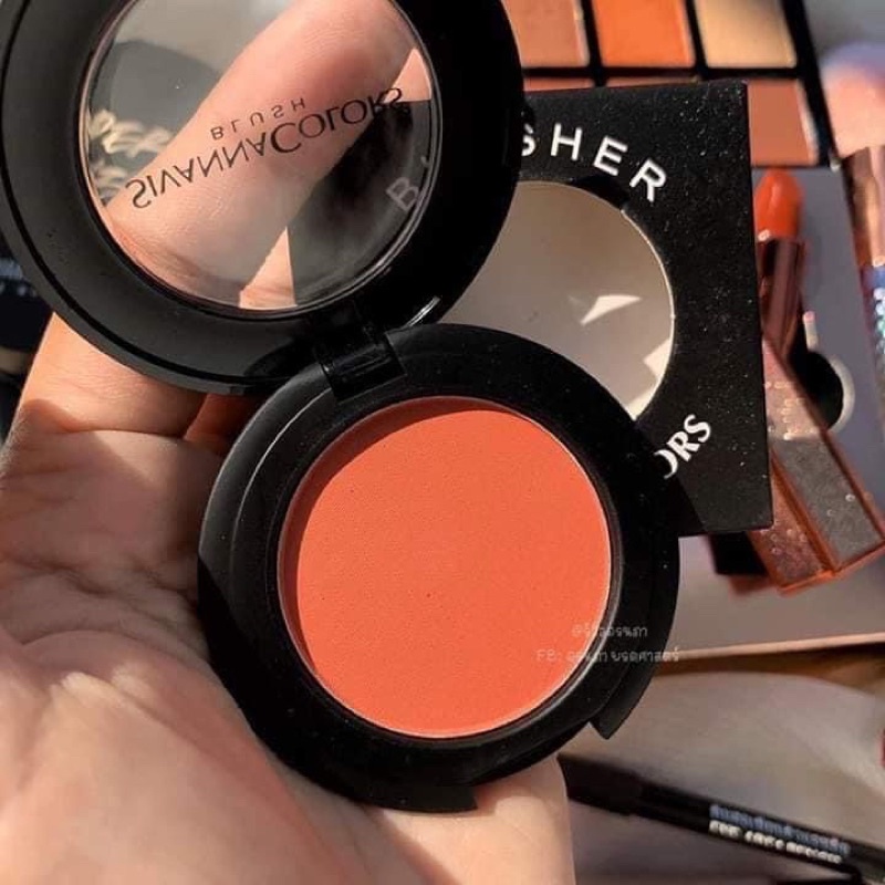 Phấn Má Hồng Tông Cam Tây Sivanna Mini Blusher 847