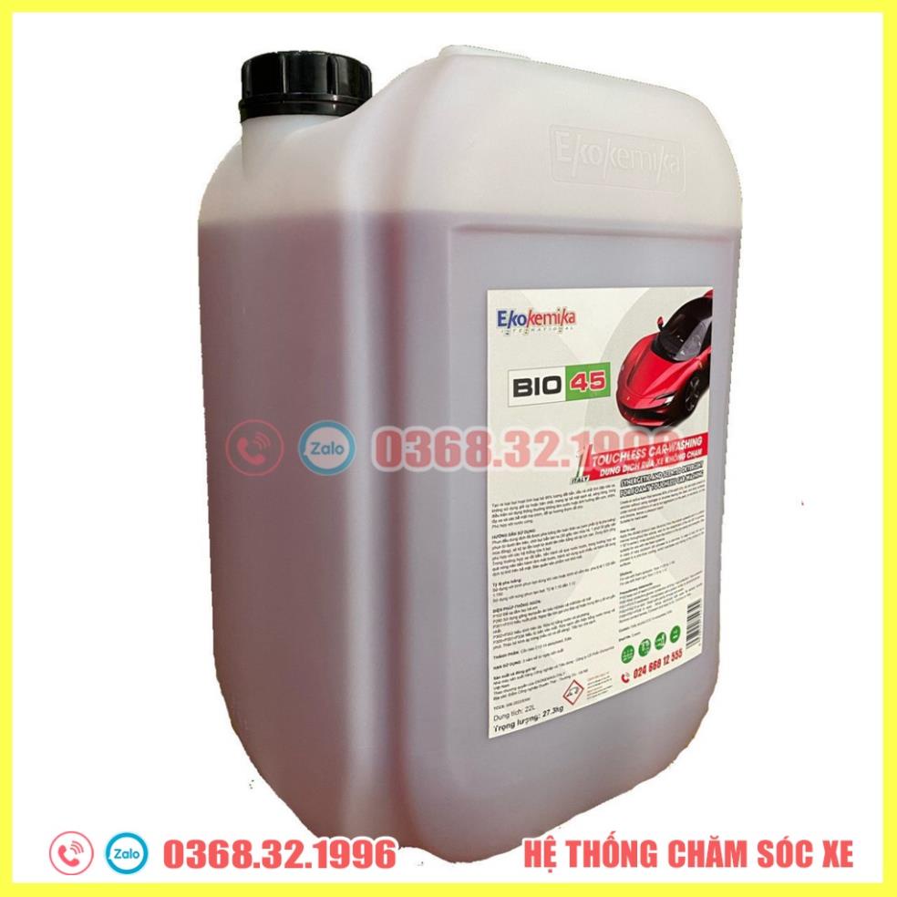 Dung dịch rửa xe không chạm Bio 45 22L