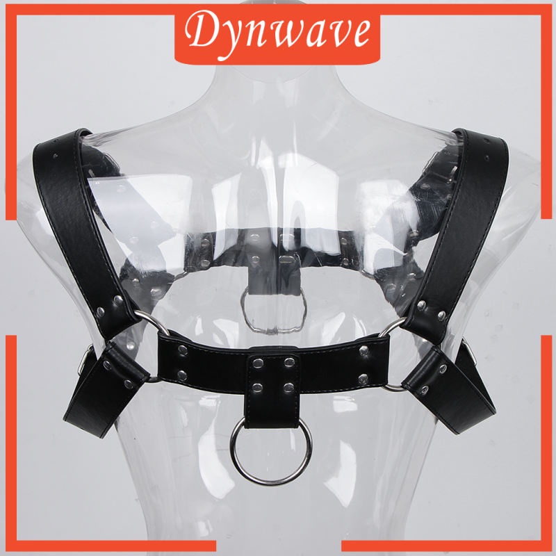 Dây Đai Da Đeo Ngực Co Giãn Có Thể Điều Chỉnh Cho Nam Prettyia