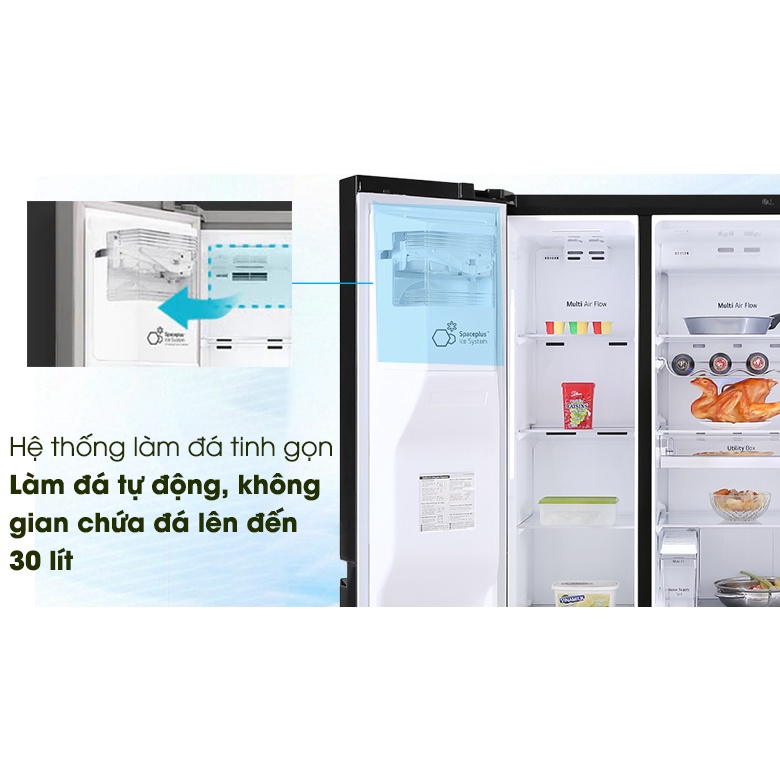 Tủ Lạnh SBS LG GR-D247MC 668 Lít Inverter