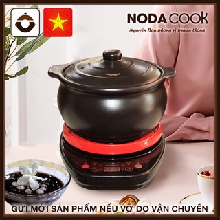 Nồi kho cá điện NodaCook 3 lít - Hẹn giờ tự động ngắt (Đen)