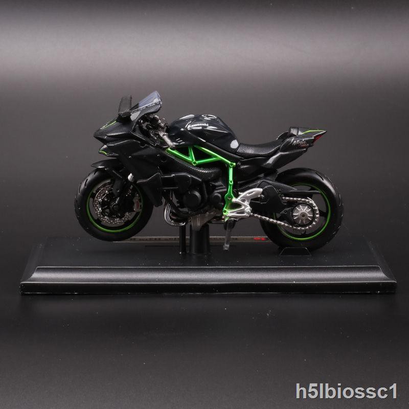 vẽ cho bé☒♈Merci Hình 1/18 Mô hình xe cào cào và mô tô Kawasaki H2R Ducati Đồ chơi mô phỏng BMW Honda Đồ trang trí