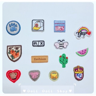 🧩sticker ủi quần áo/ patch ủi mini - có sẵn keo ủi