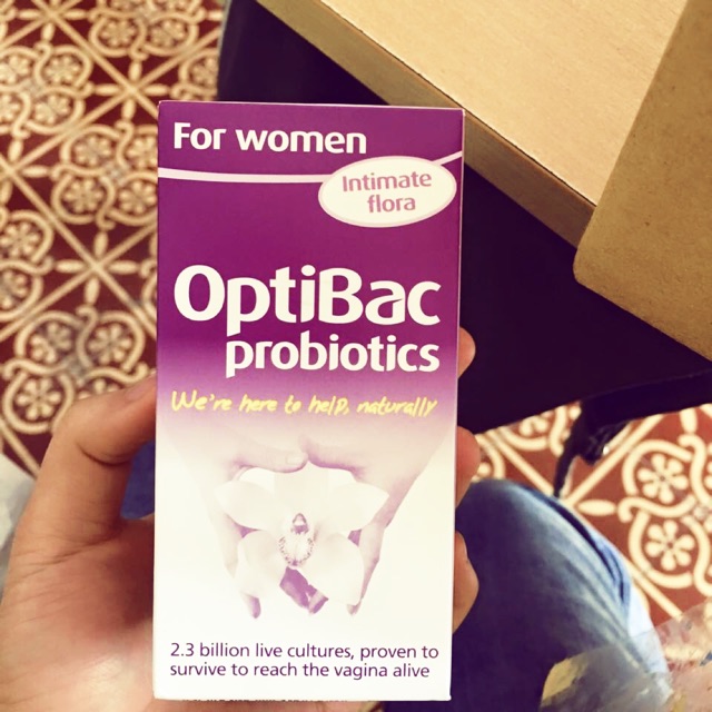 Men vi sinh Optibac tím