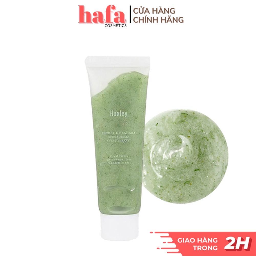 [Mini size 30g]Mặt nạ tẩy tế bào chết Huxley Scrub Mask; Sweet Therapy 30g