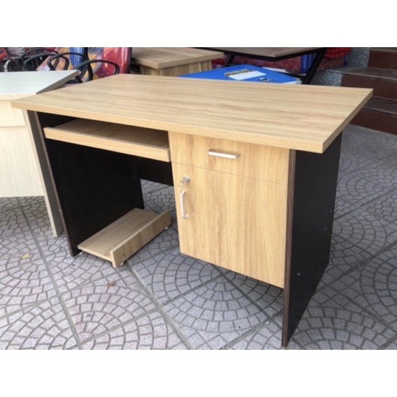 Bàn máy tính Gỗ MDF phối màu cao cấp 1m2 x 60 .