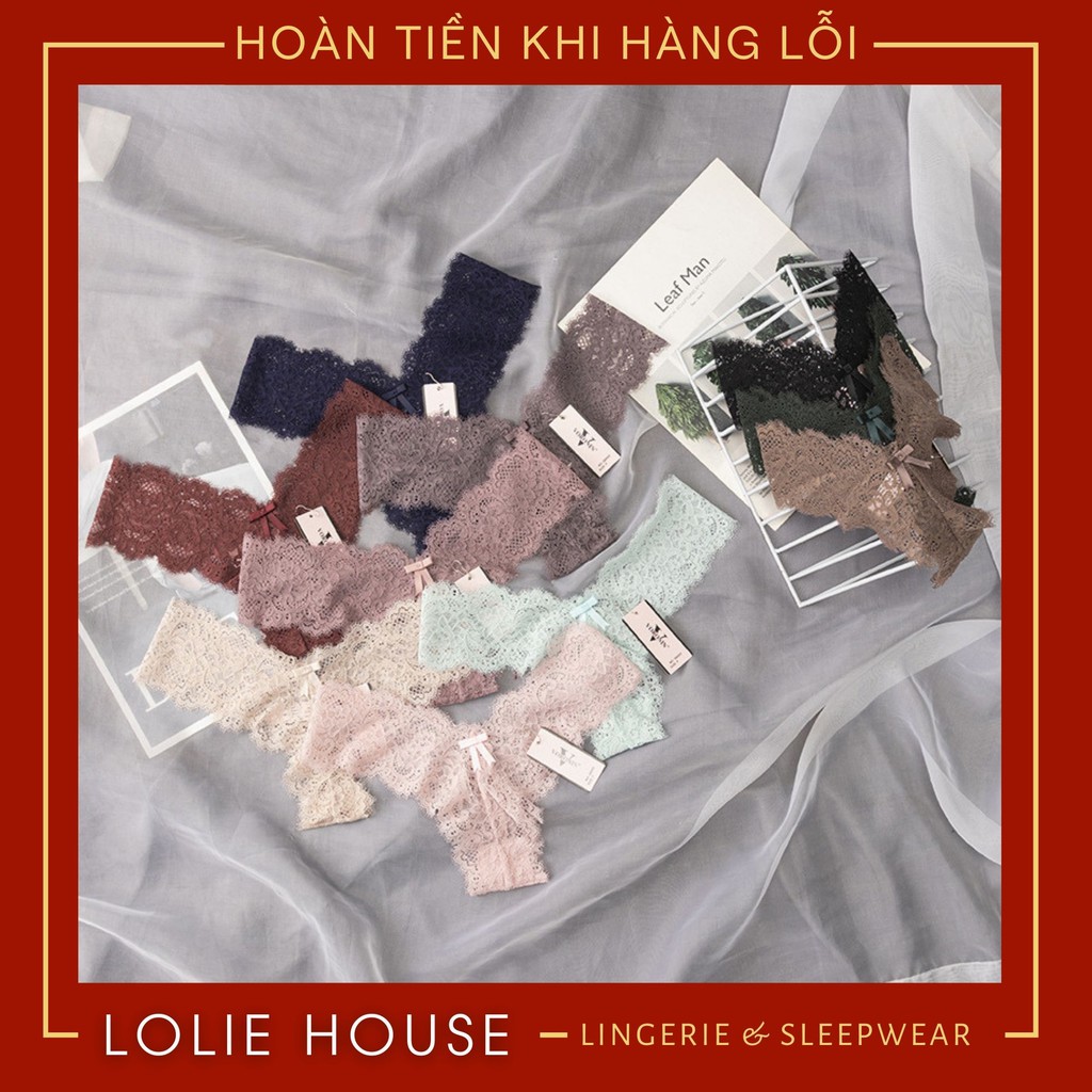 Quần lót ren lọt khe sexy chữ Y cao cấp gợi cảm nhiều màu cho nữ  LOLIE HOUSE - LK14