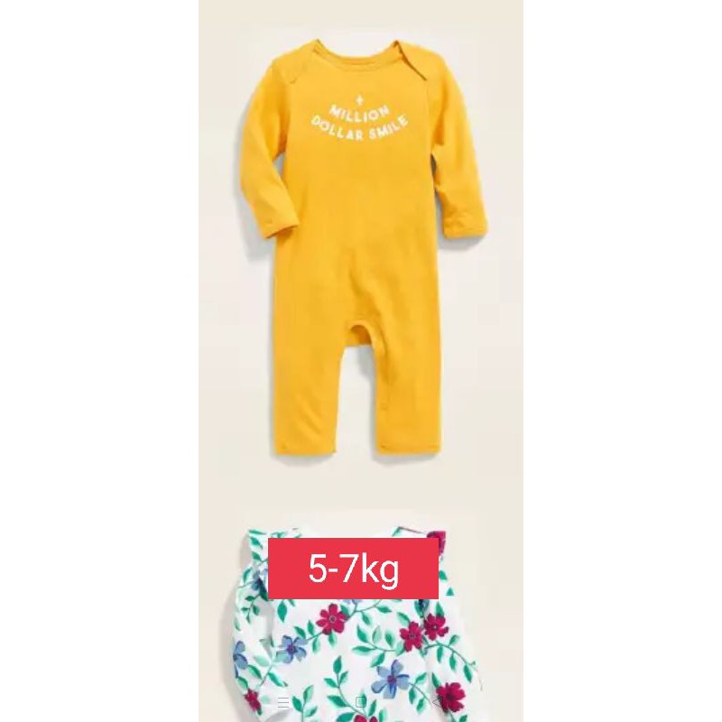 Body dài cho bé 5-7kg