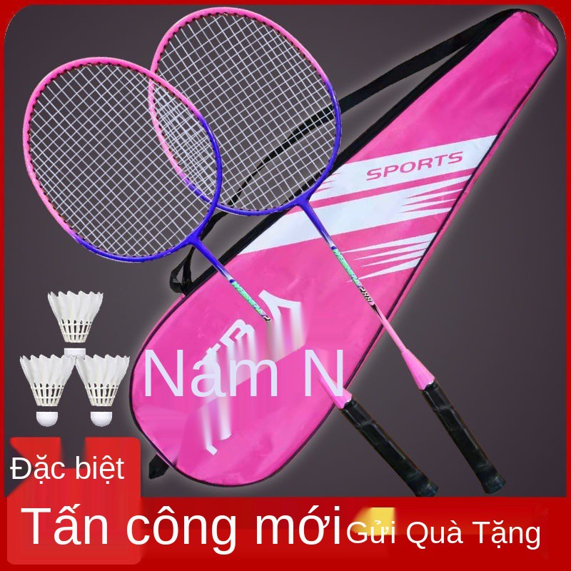 Vợt cầu lông Antarctic dành cho người lớn chơi đôi trẻ em học sinh tiểu tập luyện tay cầm bọt biển 2