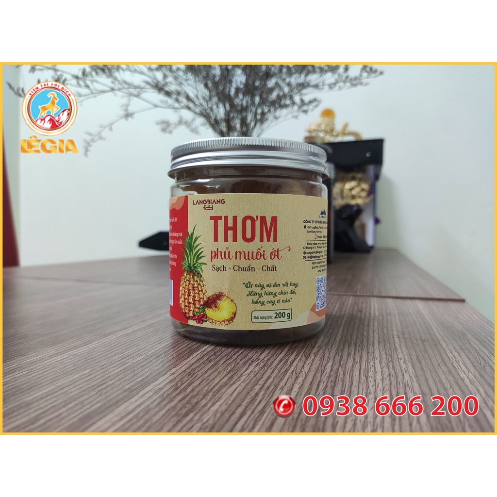 THƠM (DỨA, KHÓM) PHỦ MUỐI ỚT LANGBIANG FOOD