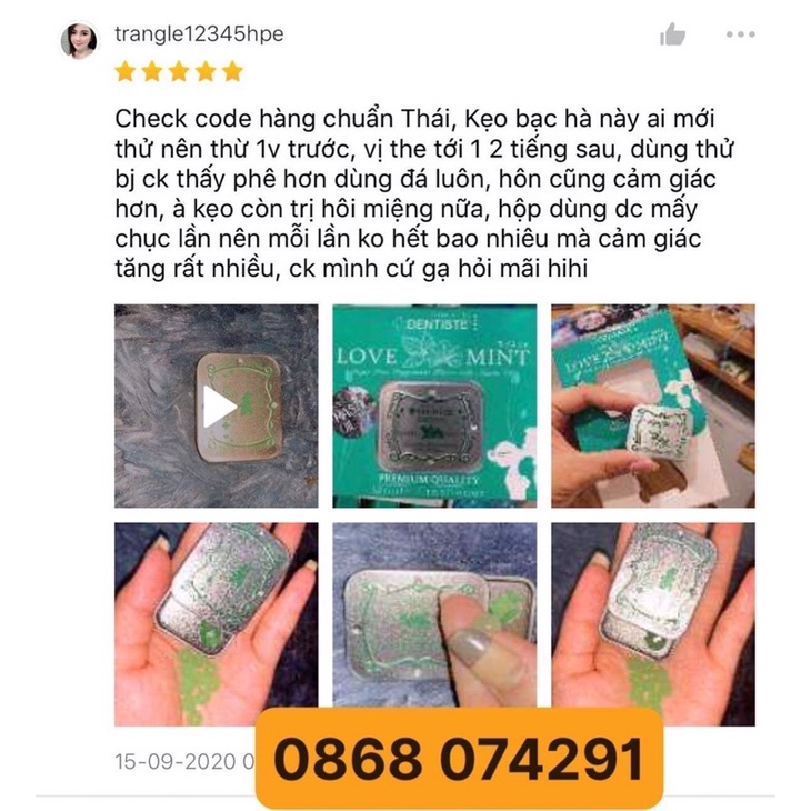 [CHỈ BÁN HÀNG THÁI] VIÊN NGẬM B.J BAC HA MÁT THÁI LAN [SẴN][FREESHIP][CHE TEN KHI GIAO][CỰC ĐA] | BigBuy360 - bigbuy360.vn