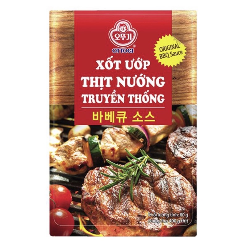 Xốt Ướp Thịt Truyền Thống OTTOGI 80gr | Giao Siêu Tốc HCM