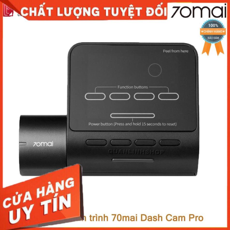 (giá khai trương) Camera hành trình Xiaomi 70mai Dash Camera Pro kèm thẻ 128GB - phiên bản nội địa up sang tiếng anh