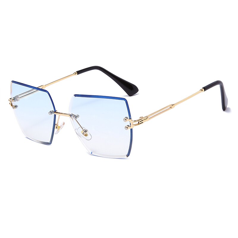 Kính Mát Không Viền Chống Tia Uv400 Thời Trang Dành Cho Nữ | BigBuy360 - bigbuy360.vn