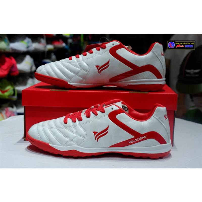 Giày đá bóng kamito Velocidad TF - trắng(size38-44)