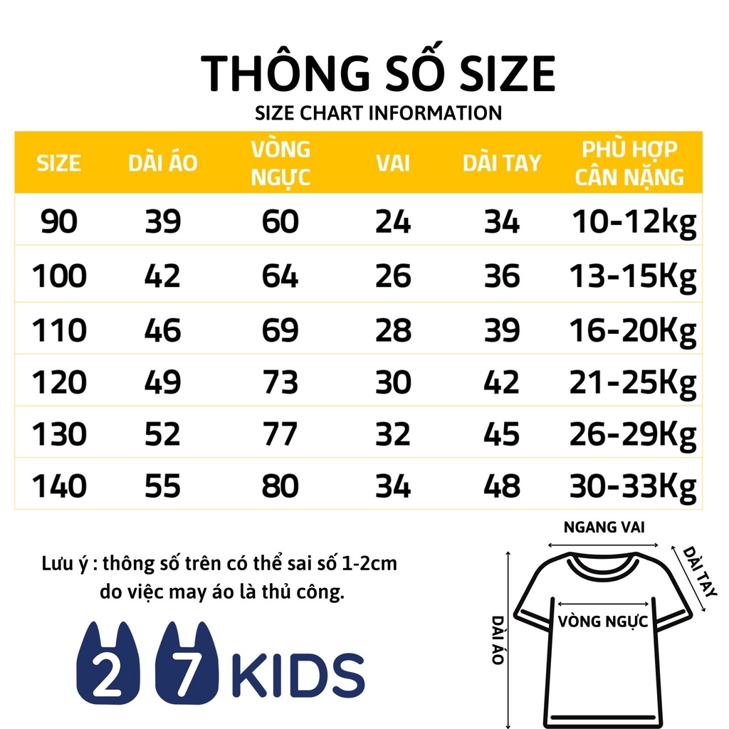 Áo thun nỉ bé trai dài tay 27Kids áo nỉ da cá lót lông nam cho trẻ từ 2-10 tuổi BLSS1