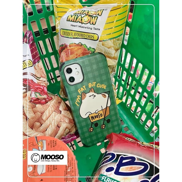 Ốp lưng iphone Fat but Cute, tao mập mà tao dễ thương