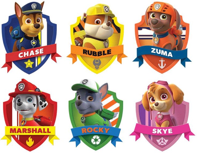 Biệt đội chó cứu hộ PAW PATROL ( 9906) chạy đà cho bé ( SET 1 CON )