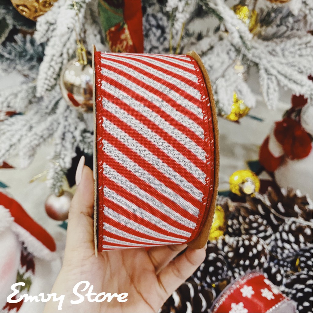 RUY BĂNG TRANG TRÍ GIÁNG SINH