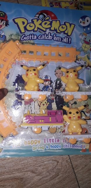 Set bộ xe lửa và đường ray tặng kèm pin