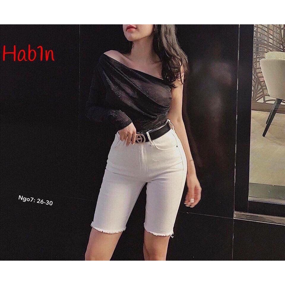 Quần lửng kaki trơn siêu cá tính hot hit xinh xinh