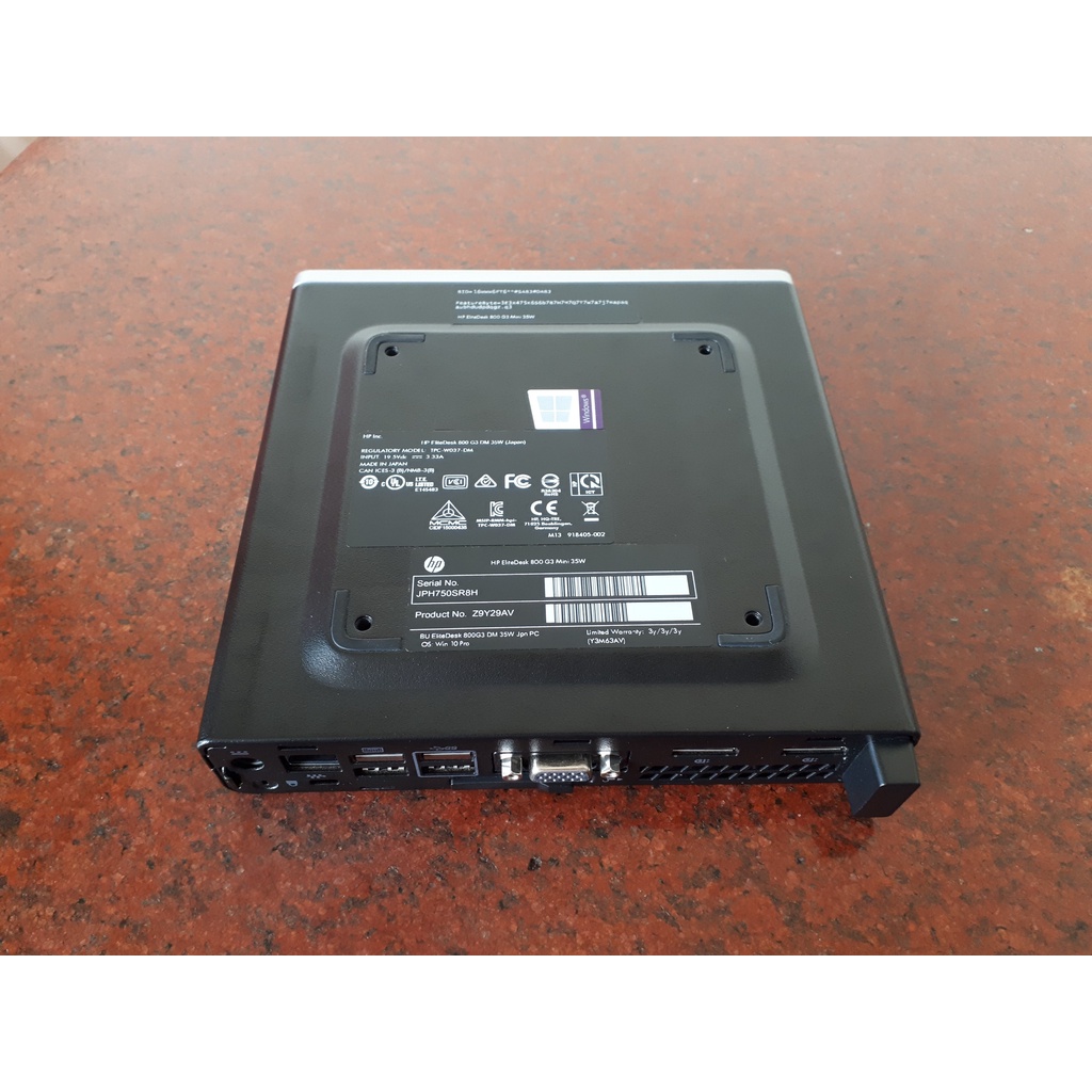 Case HP 800G3 DM I7 7700T