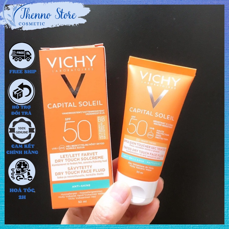 Kem Chống Nắng Dưỡng Da,Nâng Tone VICHY Pháp 50ml ( Mẫu Mới )