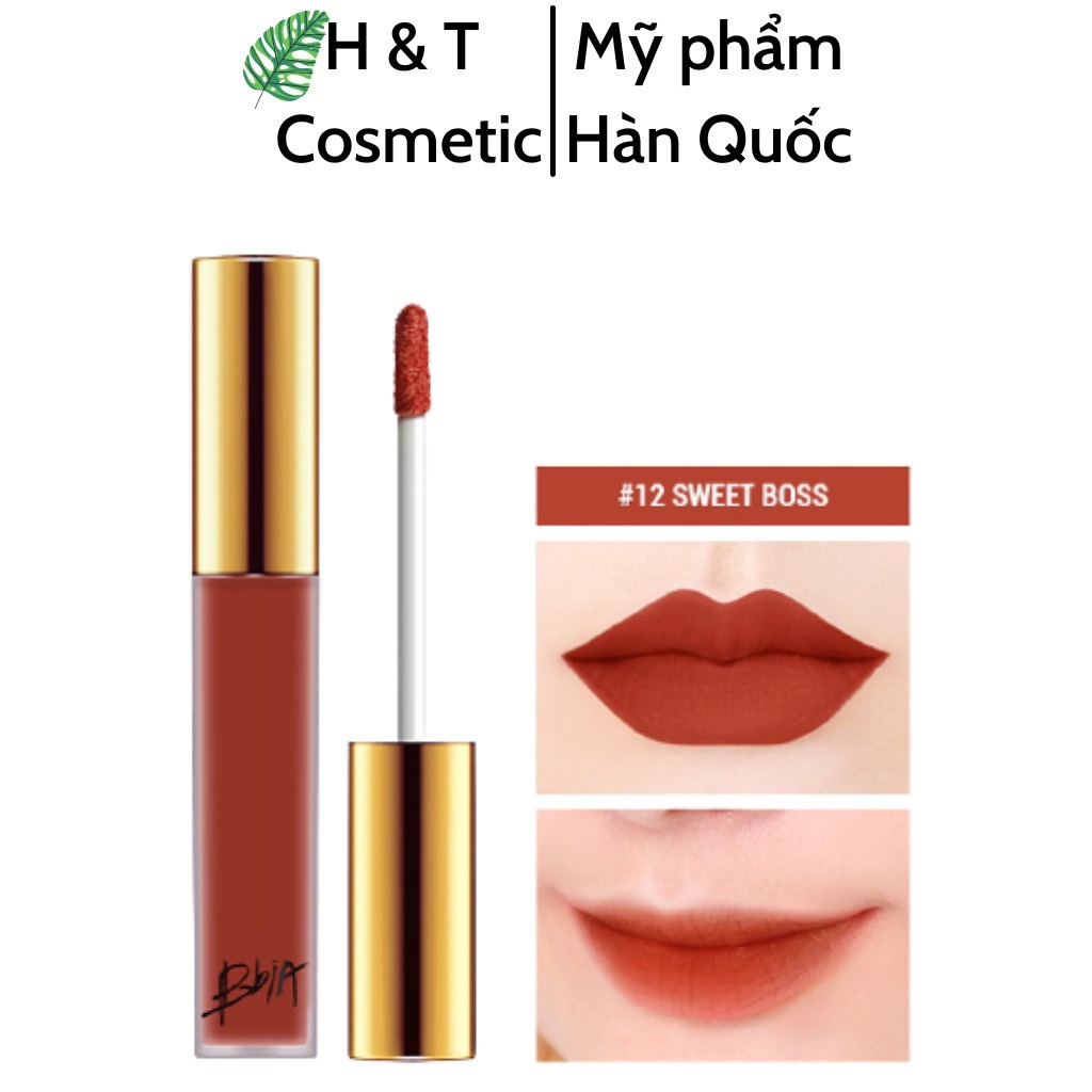 Son kem lì Bbia không trôi chính hãng Hàn Quốc Last Velvet Lip Tint Version 3