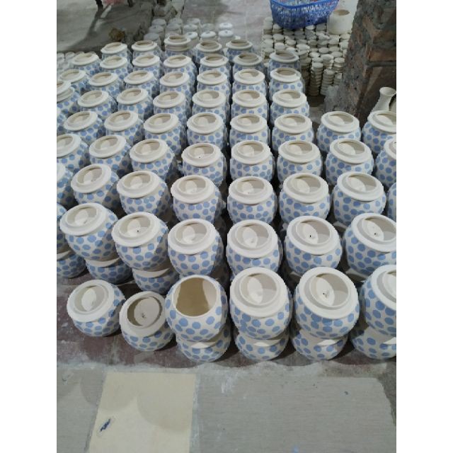 Hũ đựng gia vị gốm
