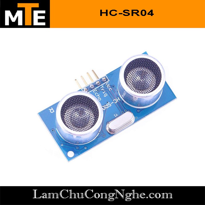 Mạch cảm biến đo khoảng cách dùng sóng siêu âm HC SR04 - Module arduino