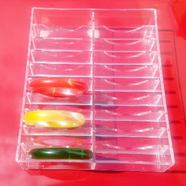 Khay mica đựng phụ kiện: 6 ô, 16 ô, 18 ô, 20 ô