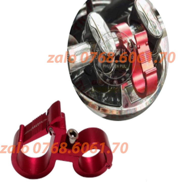 Móc giữa treo đồ PCX nhôm đủ màu thời trang hàng chuẩn loại 1
