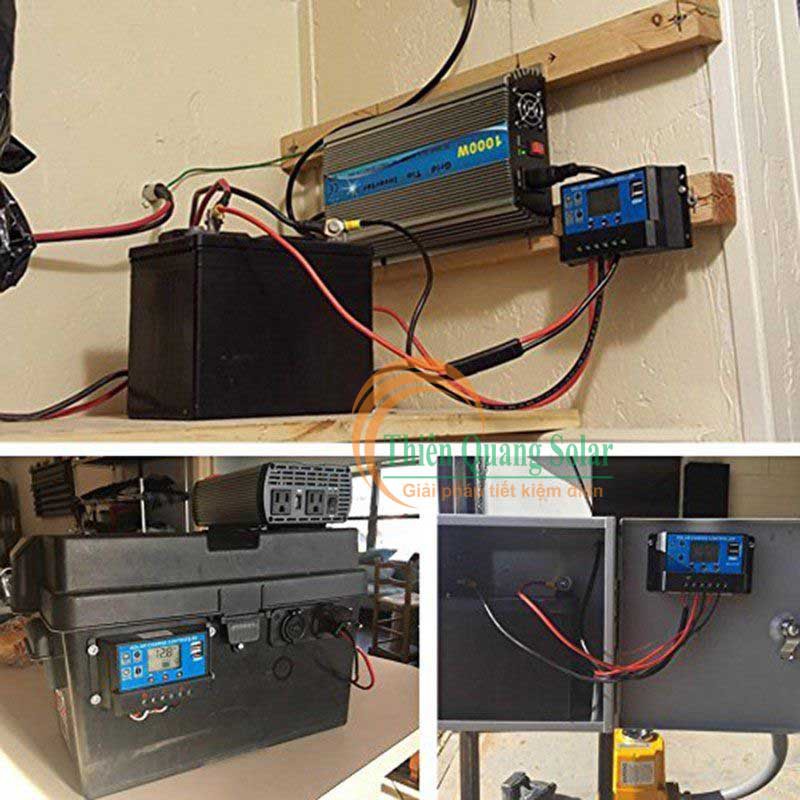 Bộ sạc năng lượng mặt trời 20A